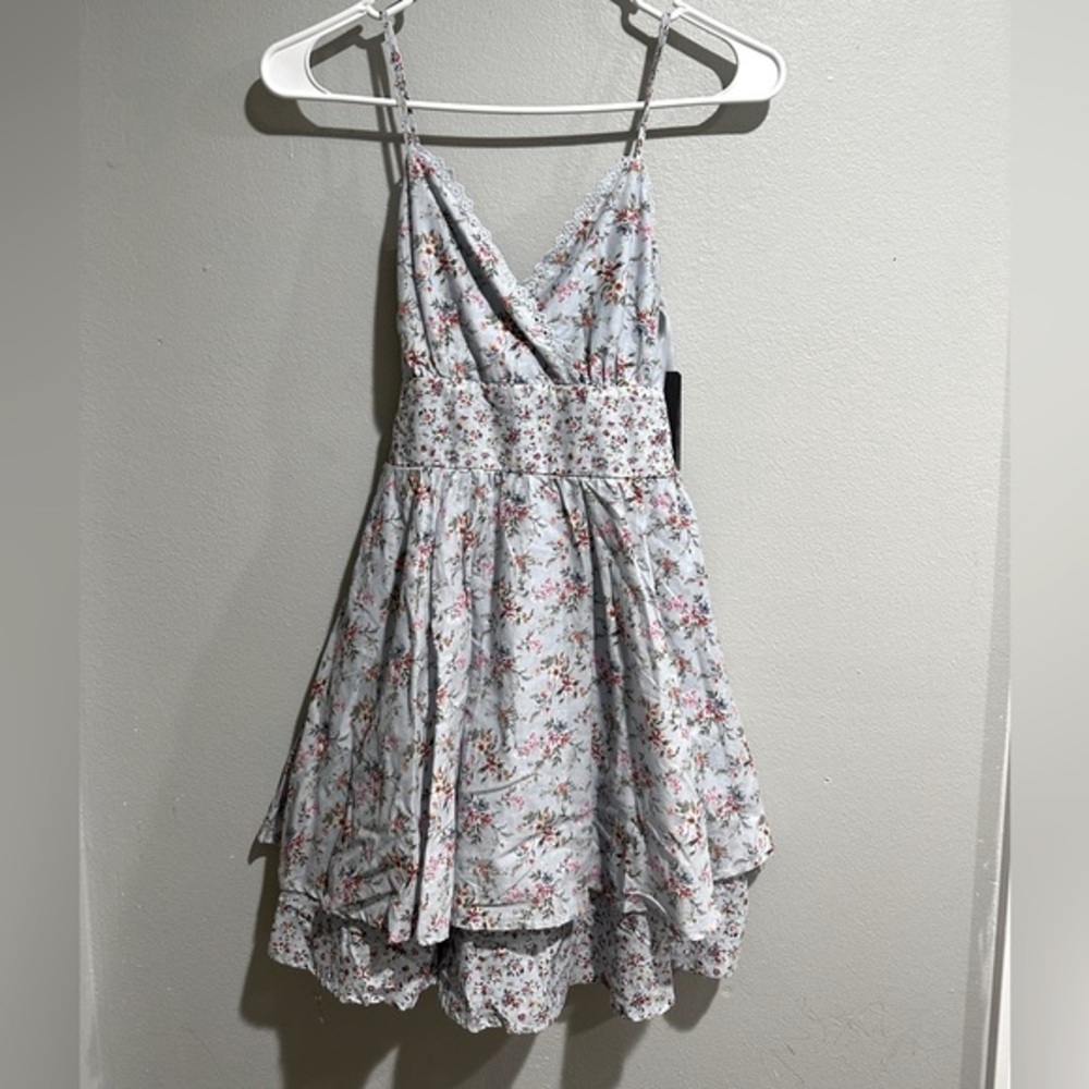 Floral mini dress